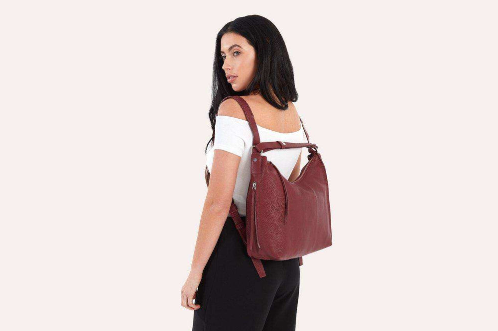 Kiko Leather Versatile Shoulder Bag - Kiko - Flyclothing LLC