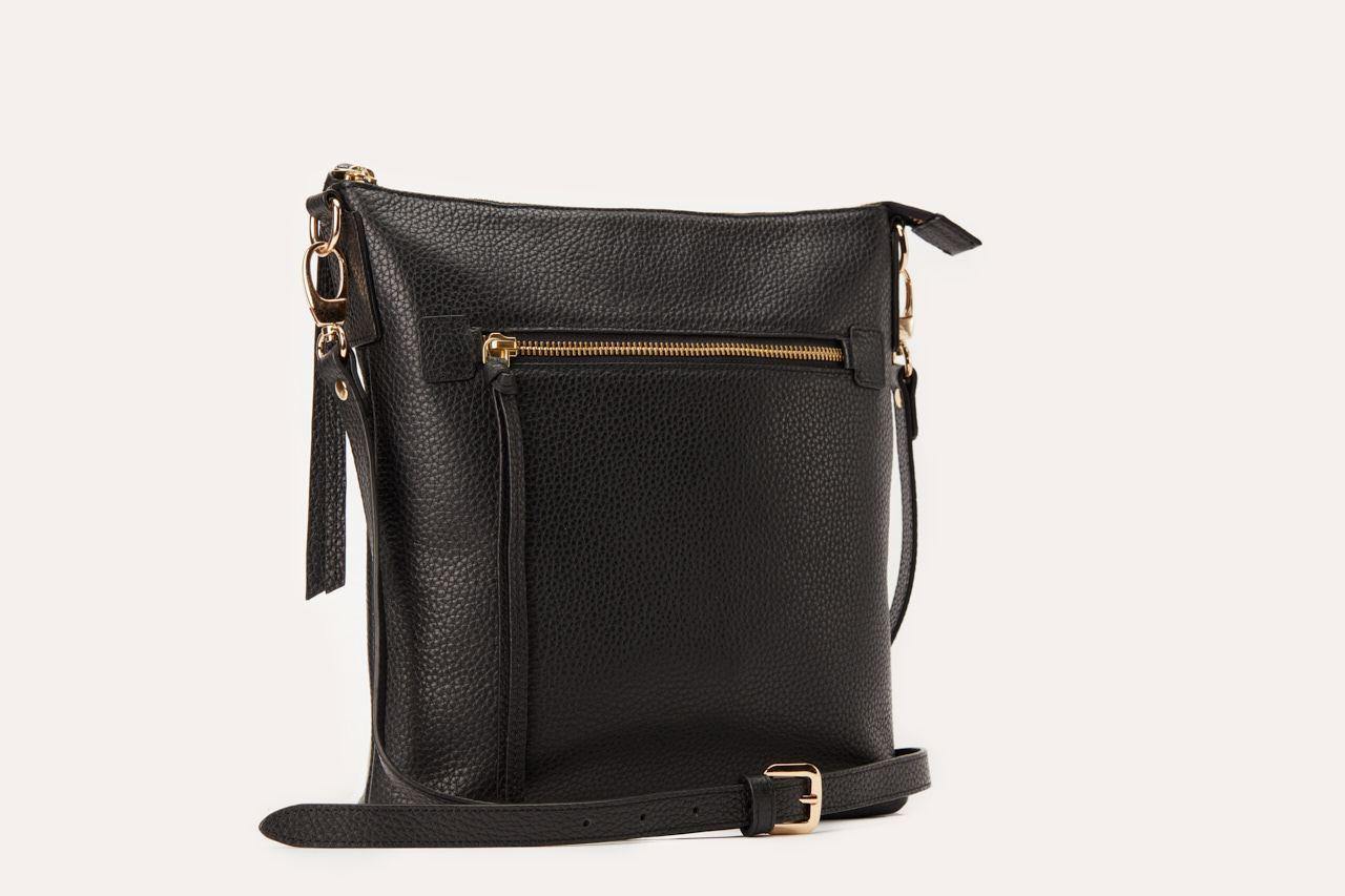 Kiko Leather Pebble Crossbody - Kiko