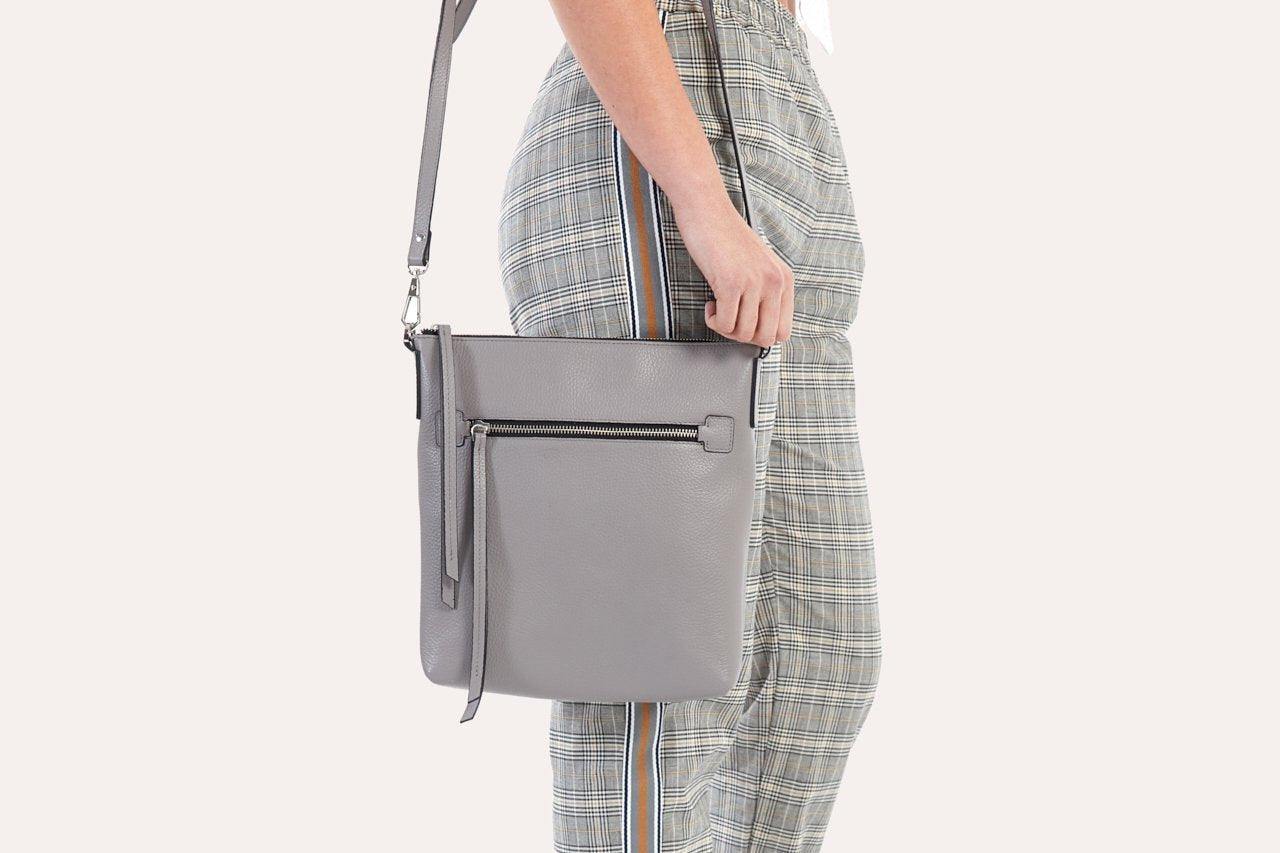 Kiko Leather Pebble Crossbody - Kiko