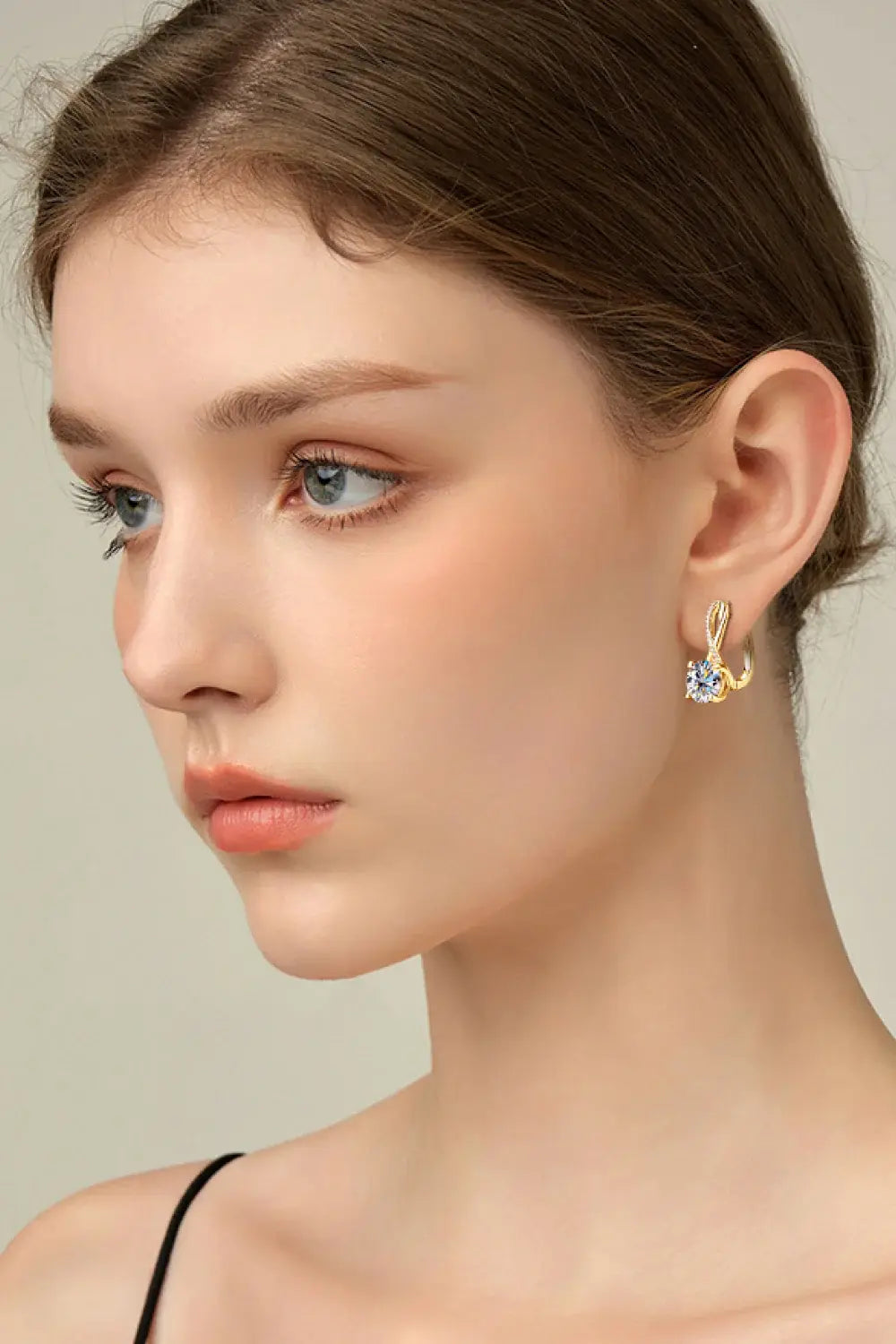 4 Carat Moissanite 925 Sterling Silver Earrings - Trendsi - Flyclothing LLC