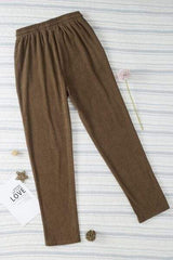 Drawstring Straight Pants with Pockets - Trendsi - Flyclothing LLC