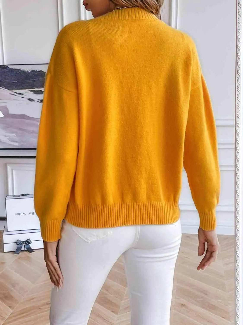 Floral Button Up Cardigan - Trendsi - Flyclothing LLC