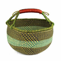 Bolga Market Basket, Large - Mixed Colors - Flyclothing LLC