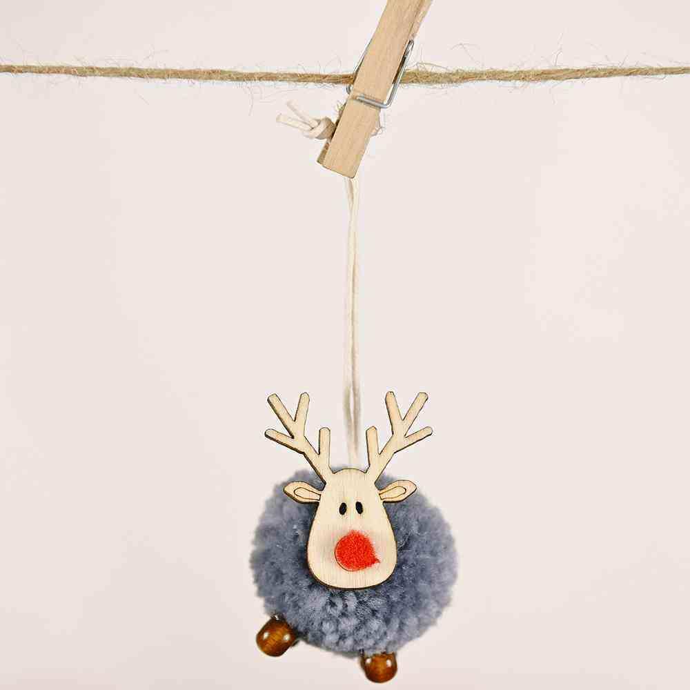 4-Piece Reindeer Hanging Widgets - Trendsi - Flyclothing LLC