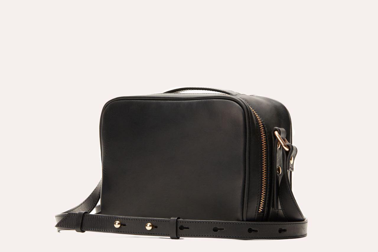 Kiko Leather Boxed Crossbody - Kiko