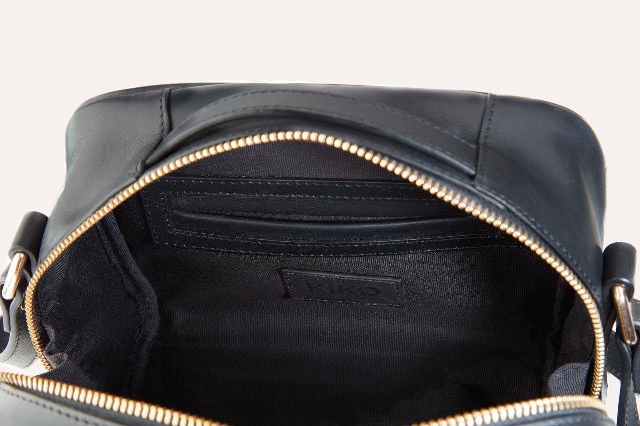 Kiko Leather Boxed Crossbody - Kiko