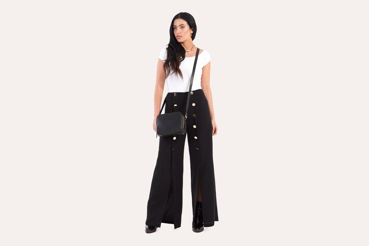 Kiko Leather Boxed Crossbody - Kiko
