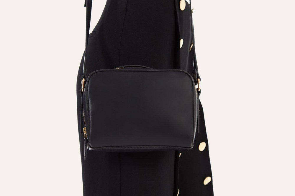 Kiko Leather Boxed Crossbody - Kiko - Flyclothing LLC