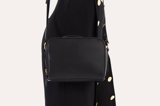 Kiko Leather Boxed Crossbody - Kiko