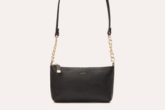Kiko Leather Two Chain Crossbody - Kiko