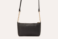 Kiko Leather Two Chain Crossbody - Kiko