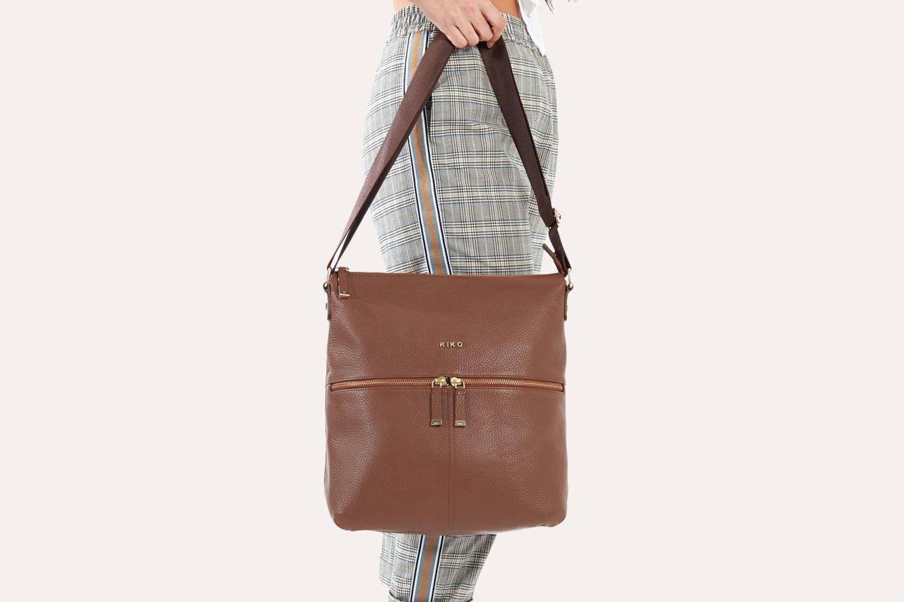 Kiko Leather Zip Tote - Kiko
