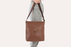 Kiko Leather Zip Tote - Kiko