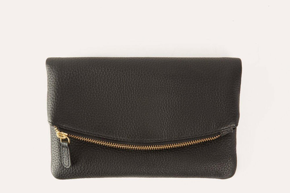 Kiko Leather Flap Clutch - Kiko