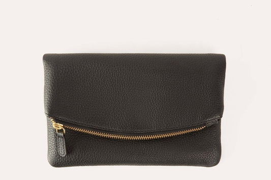 Kiko Leather Flap Clutch - Kiko