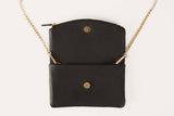 Kiko Leather Flap Clutch - Kiko
