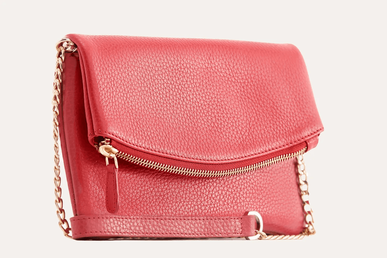 Kiko Leather Flap Clutch - Kiko - Flyclothing LLC