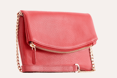 Kiko Leather Flap Clutch - Kiko