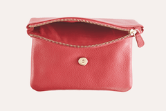 Kiko Leather Flap Clutch - Kiko