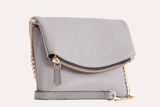 Kiko Leather Flap Clutch - Kiko - Flyclothing LLC