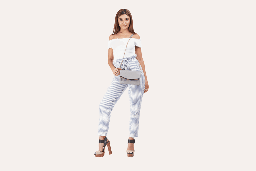 Kiko Leather Flap Clutch - Kiko - Flyclothing LLC