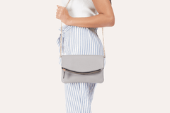 Kiko Leather Flap Clutch - Kiko