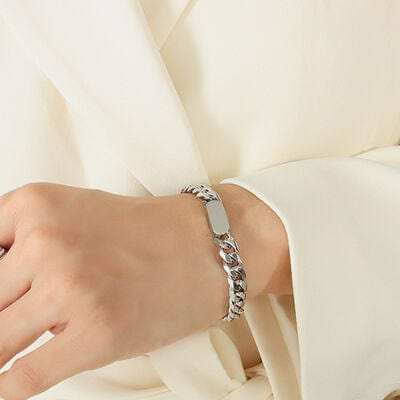 18K Gold-Plated Titanium Steel Bracelet - Trendsi - Flyclothing LLC