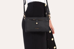 Kiko Leather Wallet Crossbody - Kiko