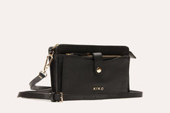 Kiko Leather Wallet Crossbody - Flyclothing LLC