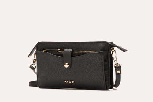 Kiko Leather Wallet Crossbody - Flyclothing LLC