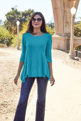 Basic Bae Full Size Round Neck Pocketed T-Shirt - Trendsi - Flyclothing LLC