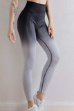Gradient High Waist Sports Leggings - Trendsi - Flyclothing LLC