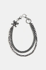 Treasure Point Shape Double Layer Alloy Belt - Trendsi - Flyclothing LLC