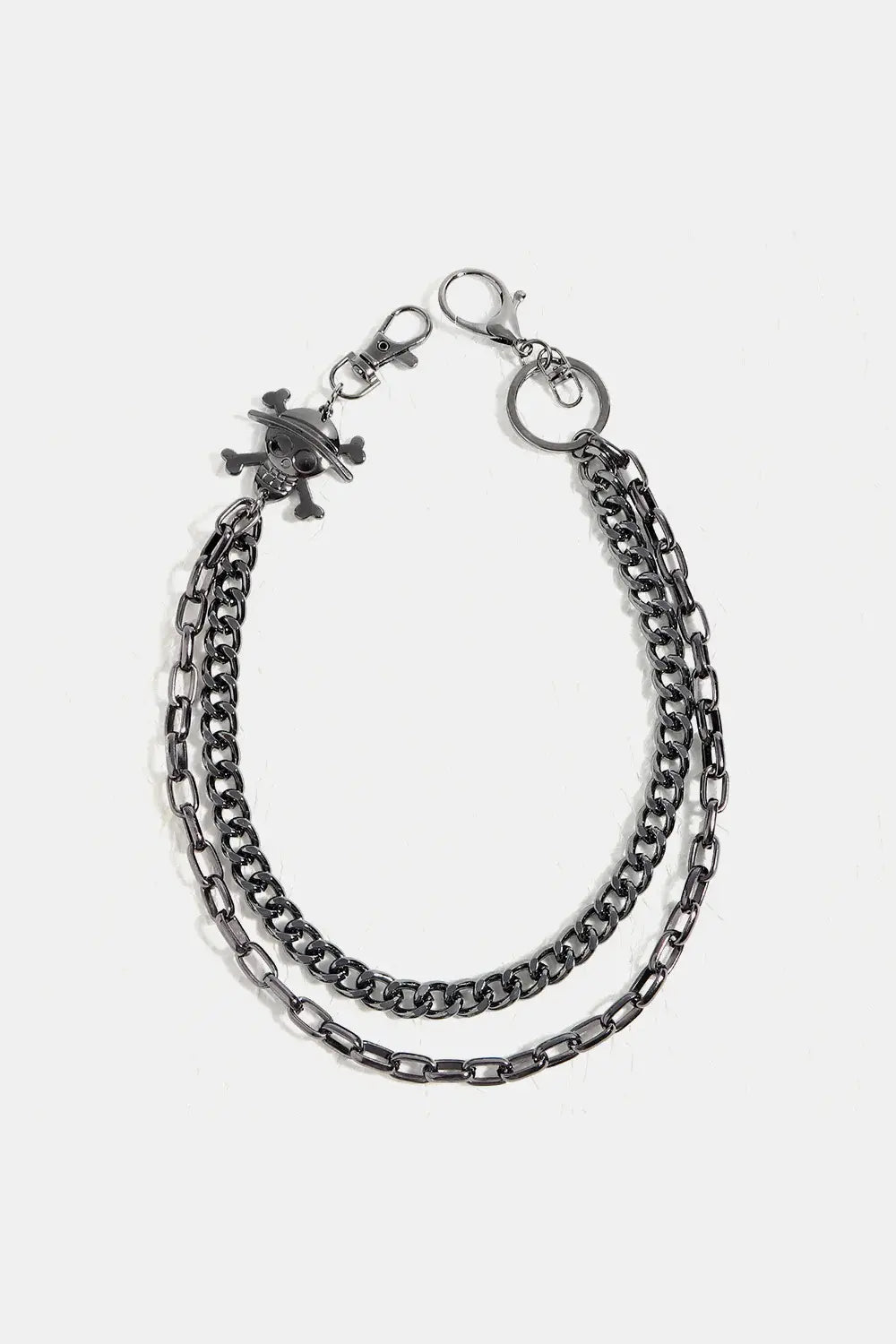 Treasure Point Shape Double Layer Alloy Belt - Trendsi - Flyclothing LLC