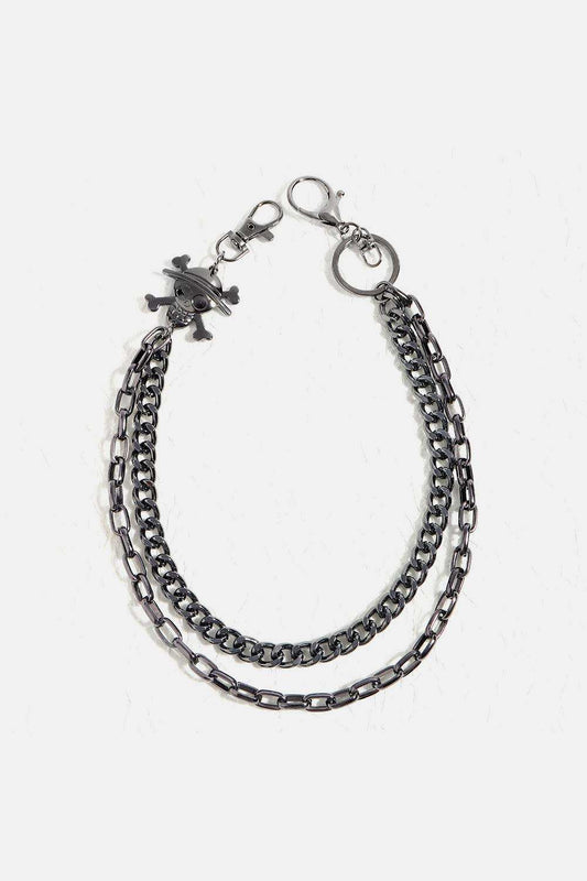 Treasure Point Shape Double Layer Alloy Belt - Trendsi - Flyclothing LLC