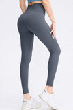 Slim Fit Wide Waistband Long Sports Pants - Trendsi - Flyclothing LLC