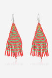 Christmas Beaded Earrings - Trendsi - Flyclothing LLC