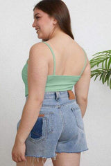 Basic Bae Full Size Round Neck Slim Cami - Trendsi - Flyclothing LLC