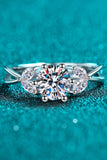 Come With Me 1 Carat Moissanite Ring - Trendsi