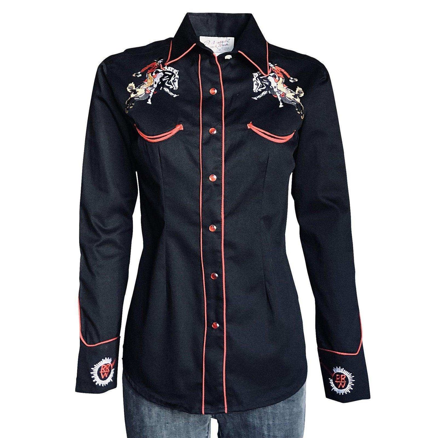 Rockmount Ranch Wear Womens Bronc Embroidered Western Shirt - Rockmount Clothing - Flyclothing LLC