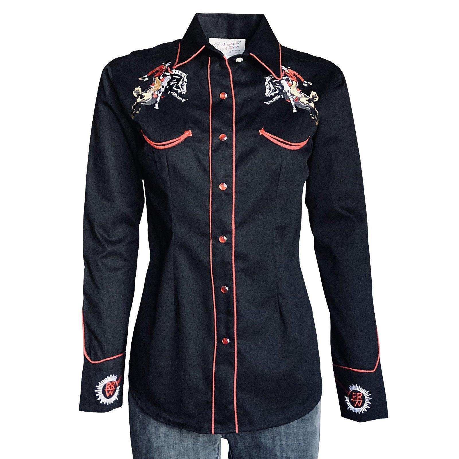 Rockmount Ranch Wear Womens Bronc Embroidered Western Shirt - Rockmount Clothing - Flyclothing LLC
