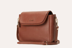 Kiko Leather Fold Over Crossbody - Kiko