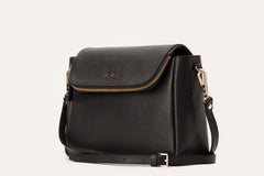 Kiko Leather Fold Over Crossbody - Kiko