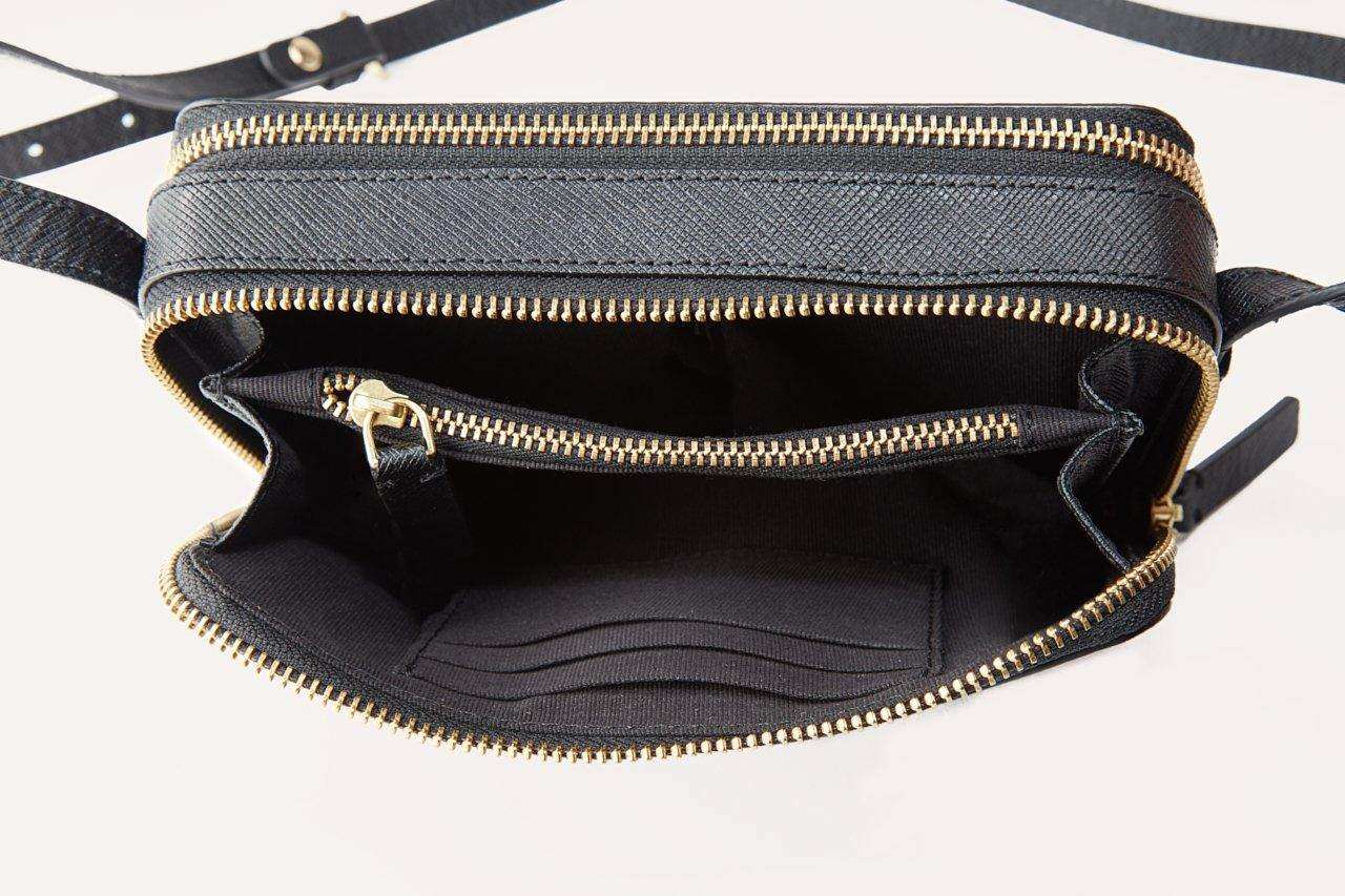 Kiko Leather Zip Around Crossbody - Kiko - Flyclothing LLC