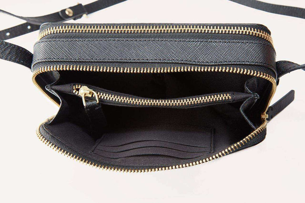 Kiko Leather Zip Around Crossbody - Kiko - Flyclothing LLC