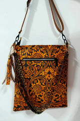 PU Leather Shoulder Bag with Tassel - Trendsi - Flyclothing LLC