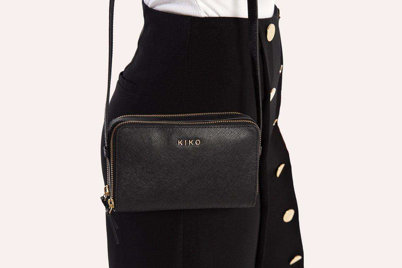 Kiko Leather Zip Around Crossbody - Kiko - Flyclothing LLC