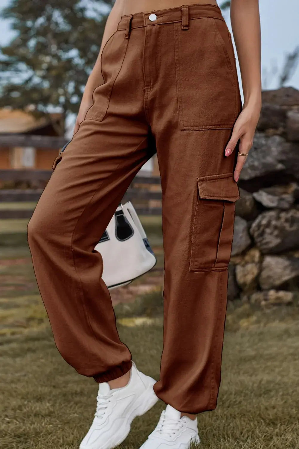 Long Jeans with Pocket - Trendsi - Flyclothing LLC