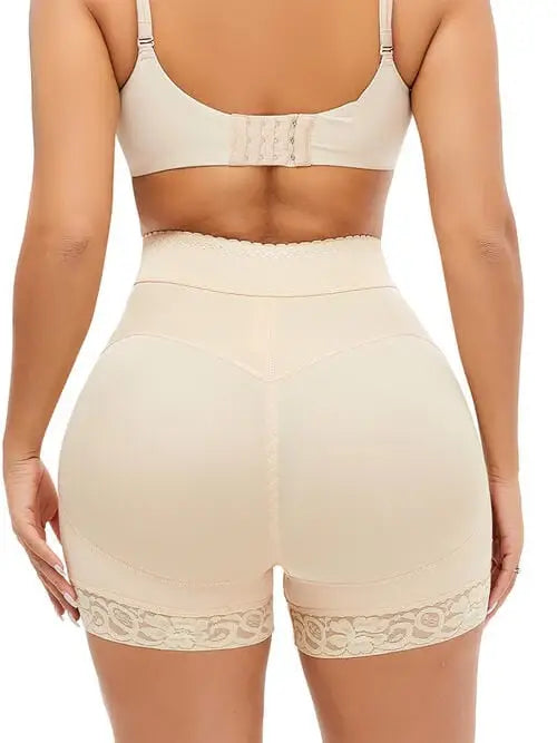 Full Size Lace Detail Hook-and-Eye Shaping Shorts - Trendsi - Flyclothing LLC