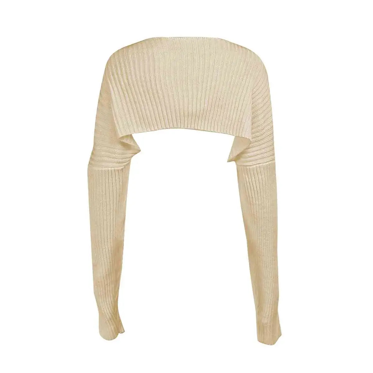 Long Sleeve Knit Bolero - Trendsi - Flyclothing LLC